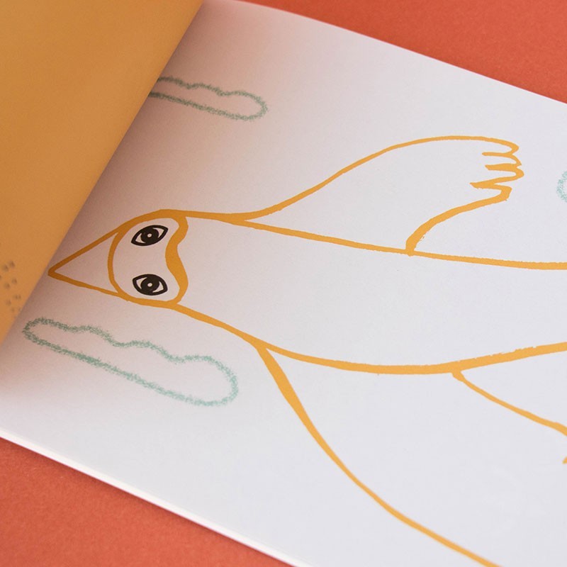 Libreta con pegatinas